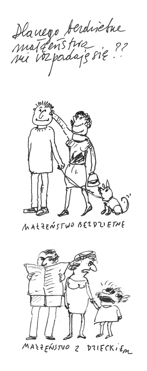 bezdzietne malzenstwo A pies uciekł...