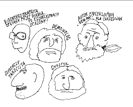 Demonolog (fajny zawód:)), gnostyk i autor encyklopedii dla chrześcijan zdumiewająco podobni do siebie